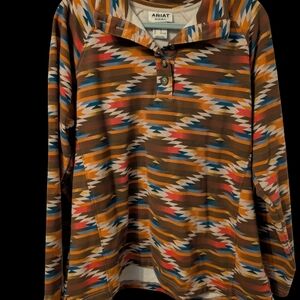 Ariat Multicolor Geometric Button-Up